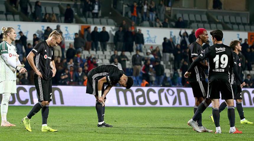 Beşiktaş son 6 resmi maçta savunmayı unuttu