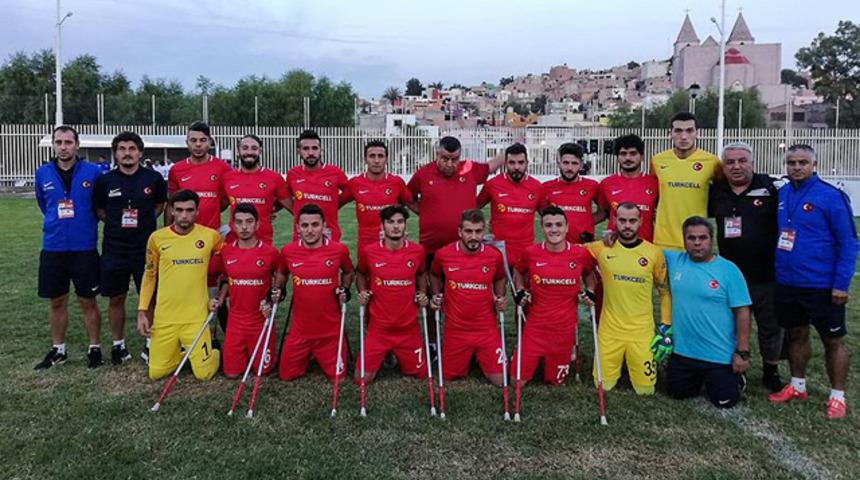 Ampute Milli Takım, Dünya Kupası'nda finale yükseldi
