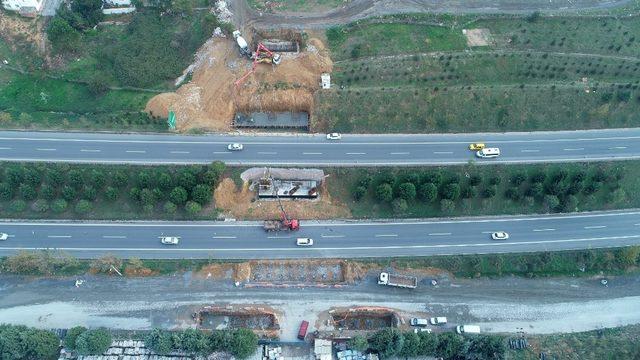 Tuzla-Çayırova bağlantı yolu yükseliyor