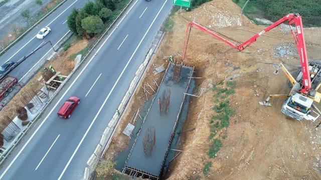 Tuzla-Çayırova bağlantı yolu yükseliyor