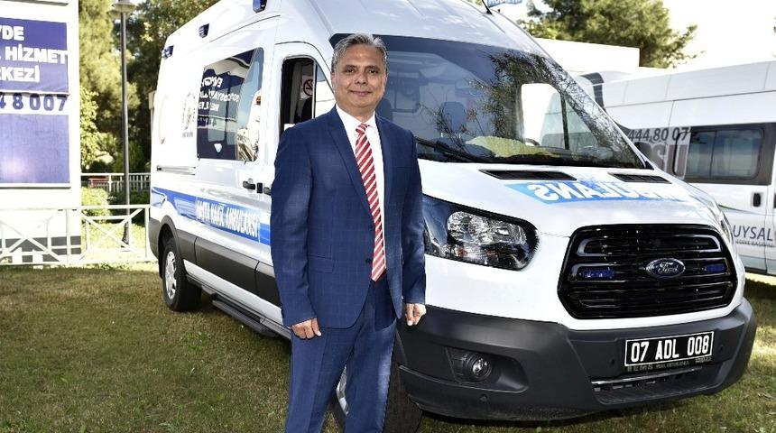 Muratpaşa&rsquo;ya yeni hasta nakil ambulansı