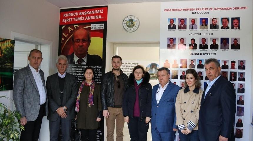 Biga&rsquo;da Eşref Temiz&rsquo;in anısına k&ouml;şe hazırlandı