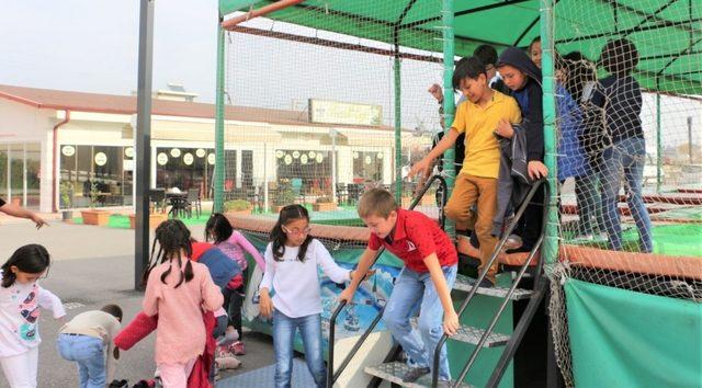 Erenler Trafik Park’ta öğrenciler hem öğrendi hem de eğlendi