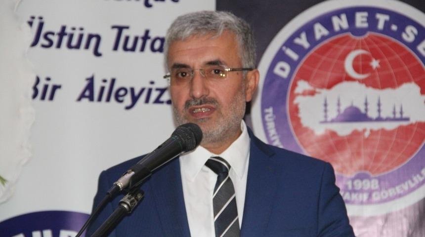 Diyanet-Sen Van Şube Başkanı Arvas g&uuml;ven tazeledi