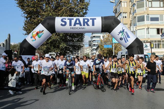 Yüzlerce gönüllü organ bekleyen 25 bin kişi için koştu