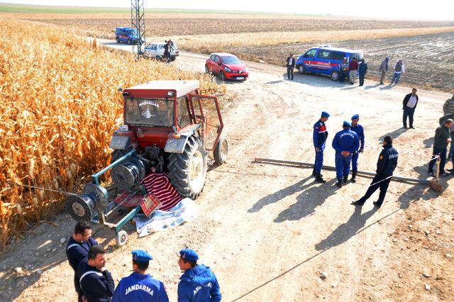 Su borularını toplarken makineye kıyafeti dolanan kadın öldü