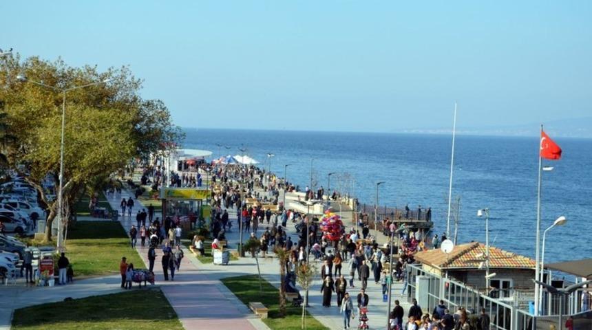 Herkes oraya akın etti! Doldu, taştı