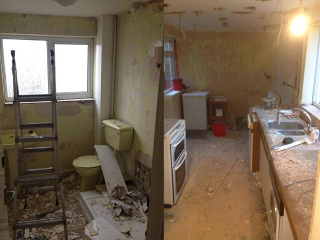 Aldığında bu haldeydi! Aylarca &ccedil;alıştı, o eve bir de şimdi bakın