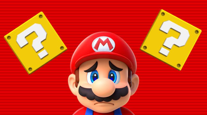 Super Mario &ouml;ks&uuml;z kaldı!