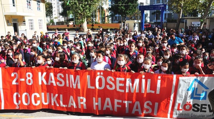 Miniklerden Lösemi hastası çocuklara "Maskeli" destek