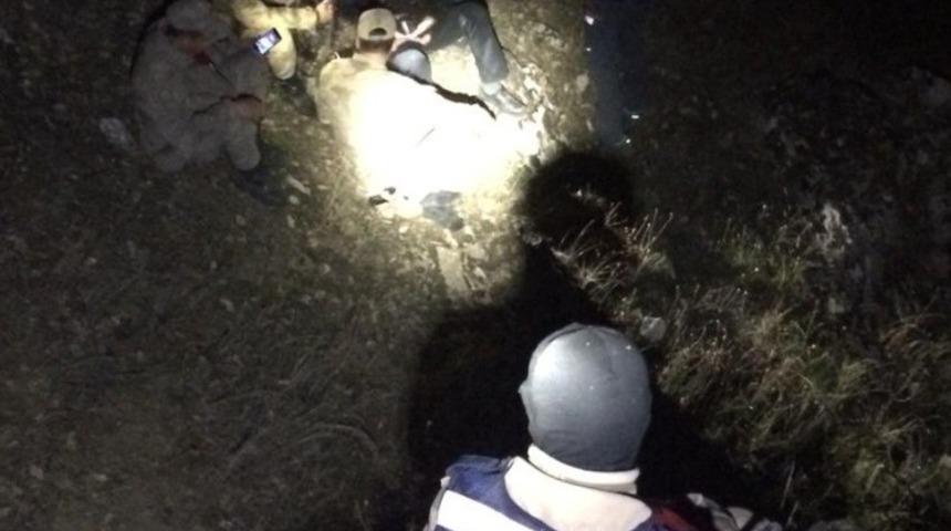 Kayıp şahıs, 5 saatlik &ccedil;alışma ile bulundu