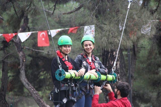 Türkiye’nin en büyük ekstrem parkına fotoğraf gezisi