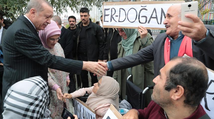 Erdoğan, G&uuml;lseren &Ouml;zdemir &Ouml;zel Eğitim Uygulama Okulu'nun a&ccedil;ılışında konuştu (1)