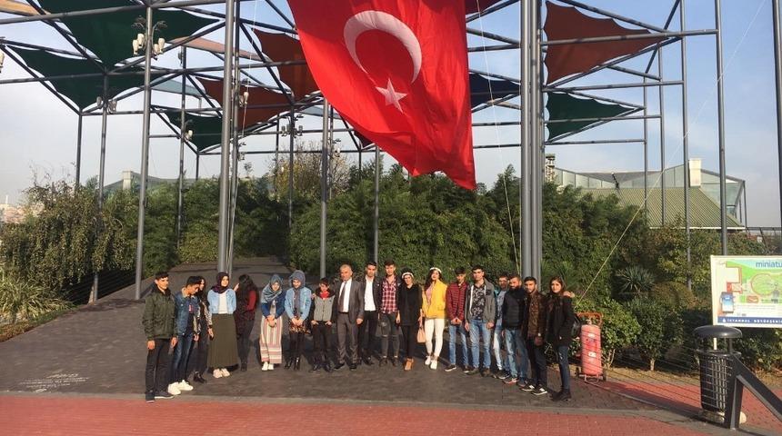 Nusaybinli şehit ve gazi yakını öğrenciler için İstanbul gezisi