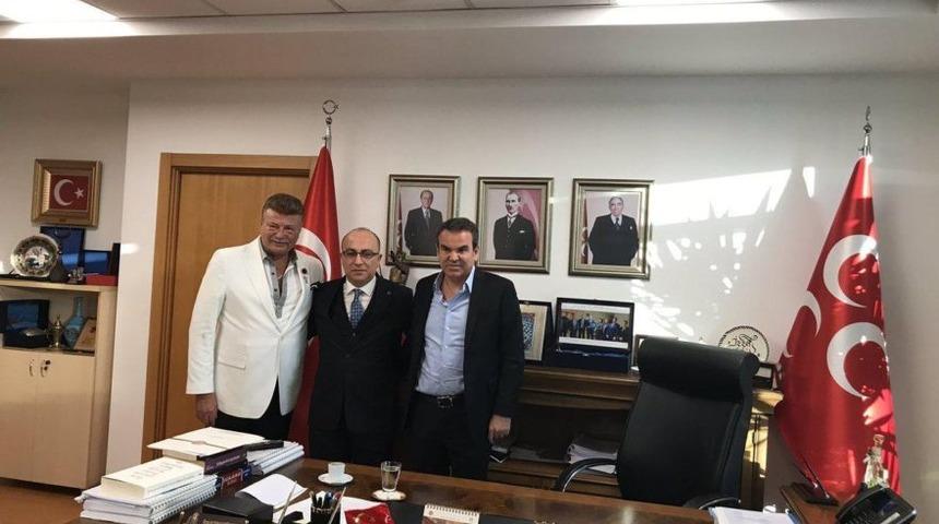 MHP'de Nuri Alço sürprizi! Genel Merkez'e geldi