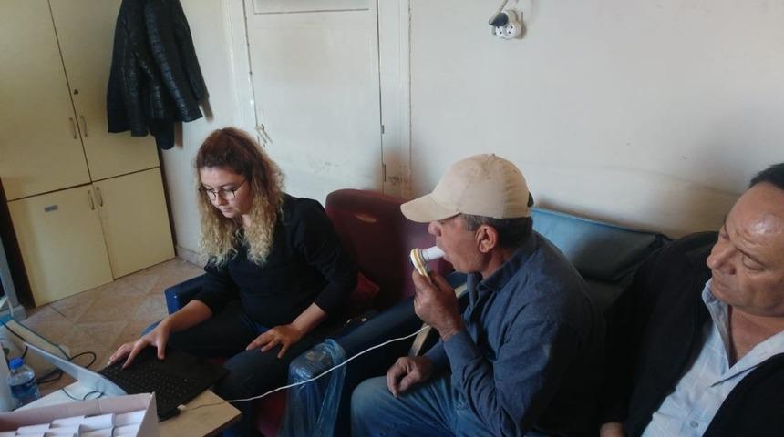 &Ccedil;ivril Belediyesi&rsquo;nde sağlık taraması yapıldı