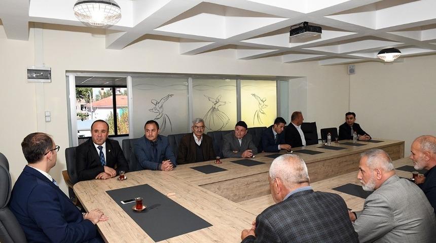 Şehit ailelerinden Kaymakam T&uuml;rkmen&rsquo;e ziyaret