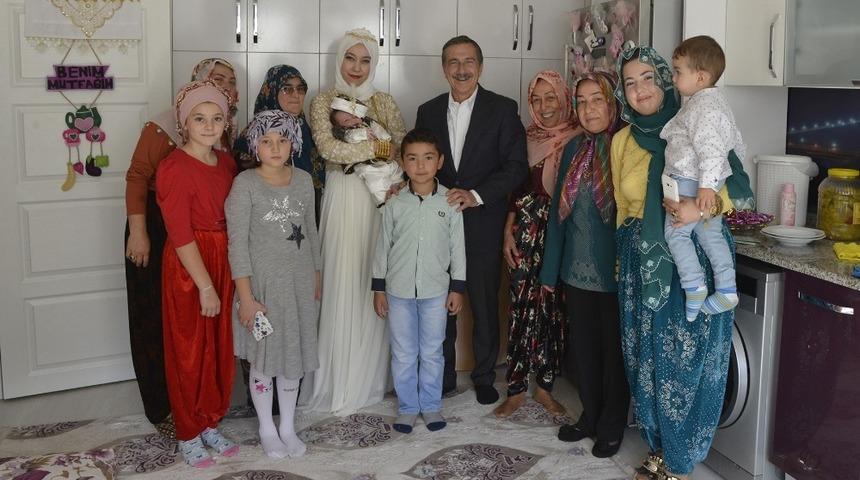 Başkan Ataç, davetler üzerine Muttalip mahallesine konuk oldu