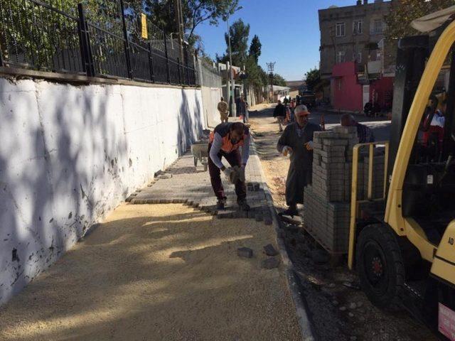 Belediye başkanı çalışmaları yerinde inceledi