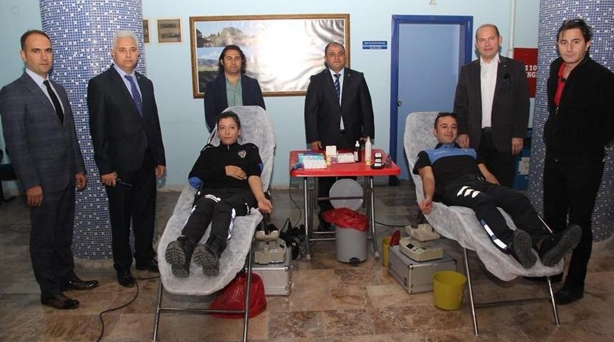 Muğla emniyetinden kan bağışı kampanyası
