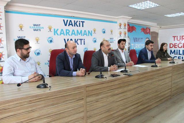 Karaman AK Parti’de adaylık başvuruları başladı