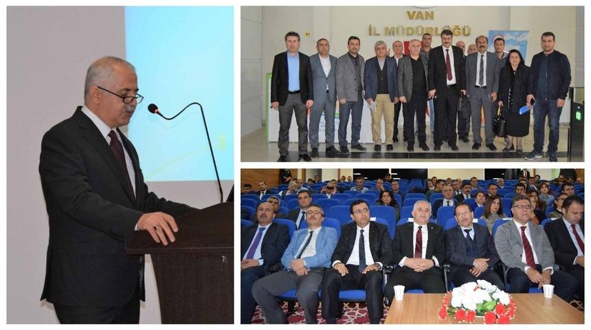 Van’da “Atıl Arazilerin Tarıma Kazandırılması” çalıştayı