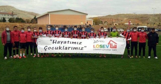 Kayseri sporu LÖSEV’e duyarsız kalmadı