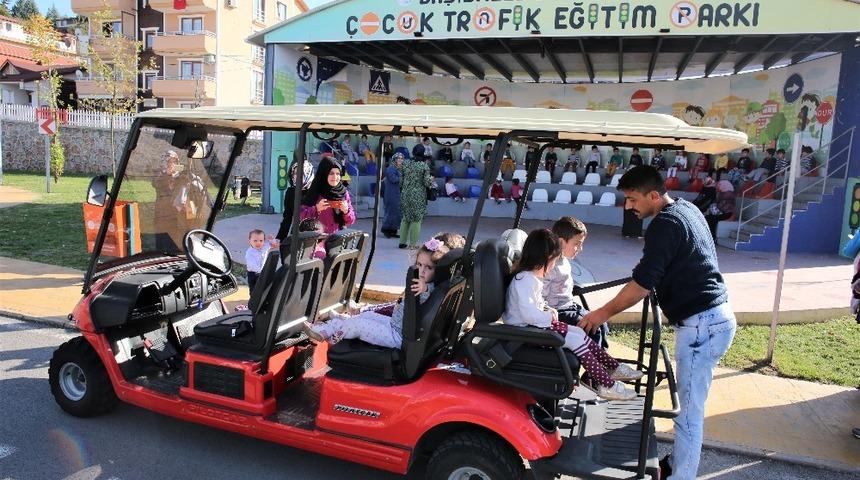 Başiskele&rsquo;de miniklere trafik eğitimi
