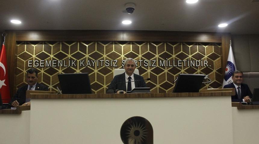 Antalya B&uuml;y&uuml;kşehir Meclisi toplantısı