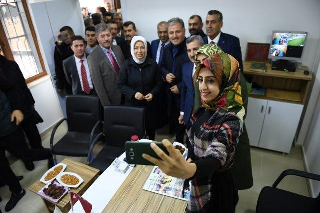 Yeşilyurt’ta 20. muhtar evi hizmete girdi