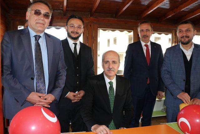 Nevşehir’de Kurtulmuş’un katılımıyla Millet Kıraathanesi açıldı