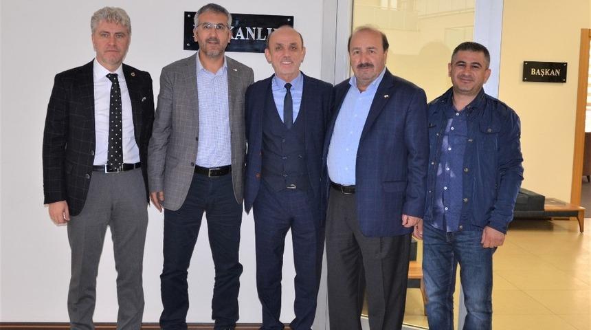 Başkan &Ouml;zt&uuml;rk, İşg&uuml;zar&rsquo;ı ağırladı