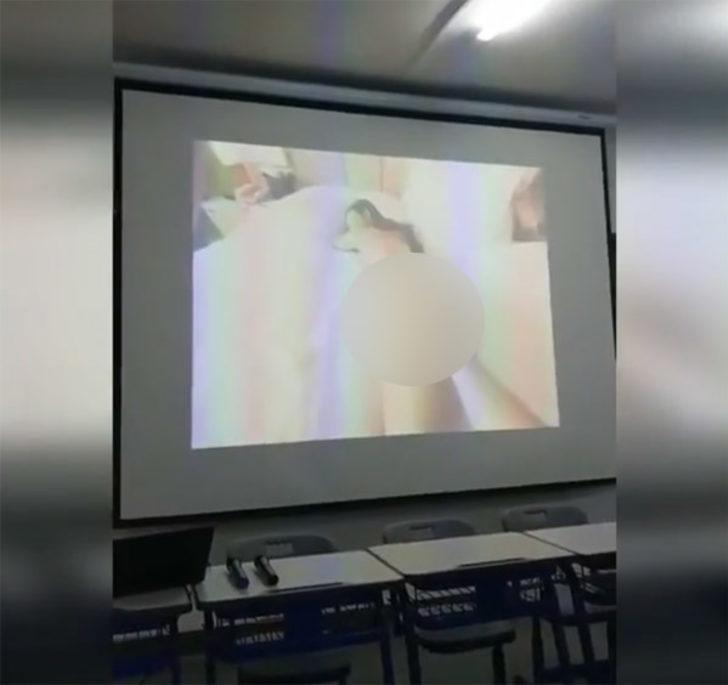 Sınıfta skandal görüntüler! Çırılçıplak... G1