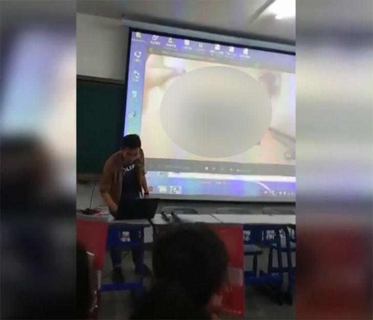 Sınıfta skandal görüntüler! Çırılçıplak... G3