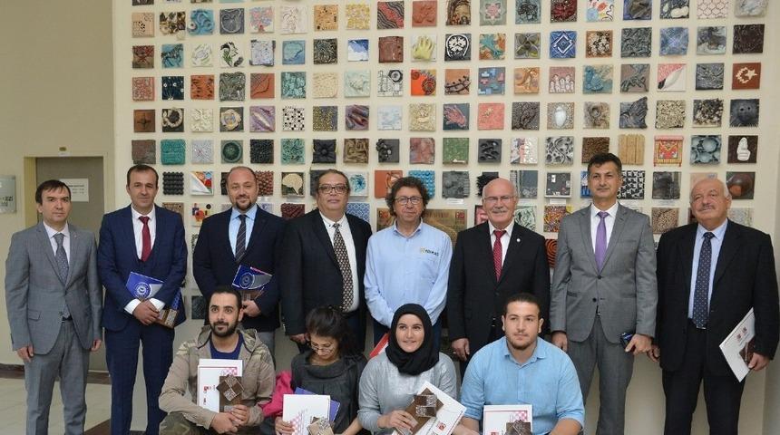Gen&ccedil; Seramik&ccedil;iler Karo Yarışması &ouml;d&uuml;lleri sahiplerini buldu