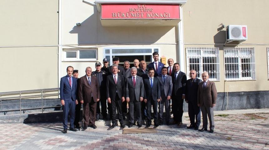 Vali Akın, Boztepe il&ccedil;esinde yatırımlar hakkında bilgi aldı