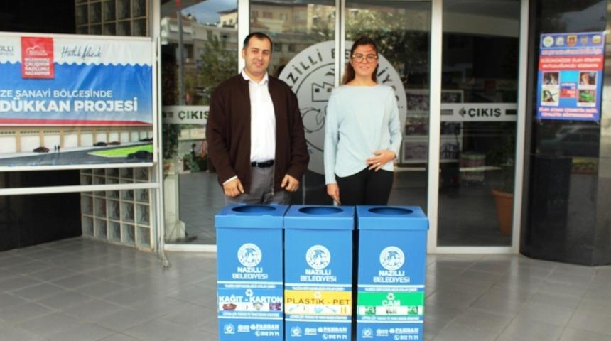 Nazilli Belediyesinden ‘Sıfır Atık Projesi’ne destek