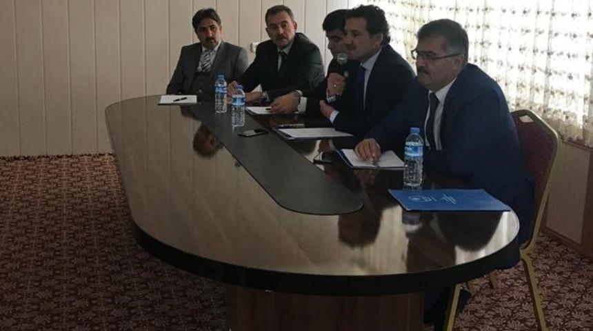 Erciş&rsquo;te &lsquo;Okul Sporları&rsquo; toplantısı