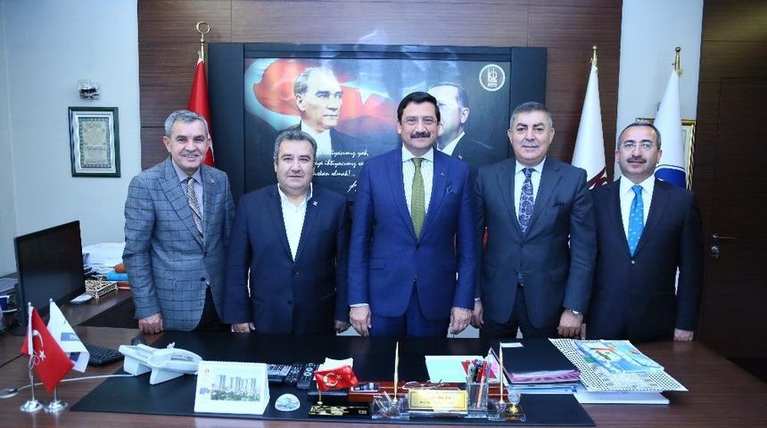 Federasyon başkanlarından Ak’a ziyaret