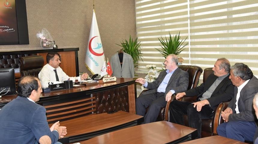 Başkan Özgökçe’den Müdür Sünnetçioğlu’na ziyaret