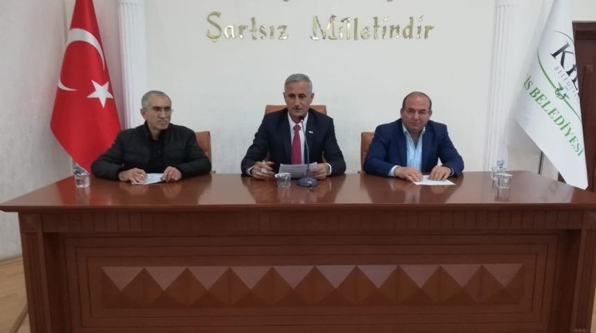 Kilis&rsquo;te belediye meclisi toplandı