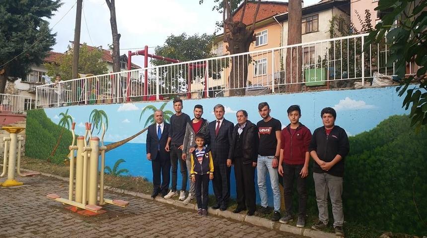 Renkli merdiven modası