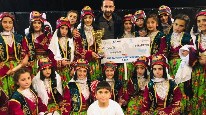 Tuşba ekibi Türkiye üçüncüsü oldu