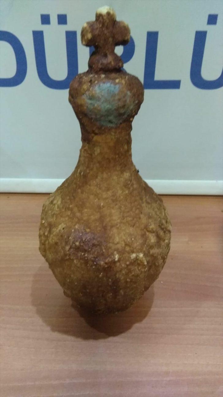 Şüphelenip durdurdu, 2 bin yıllık eser buldu G1