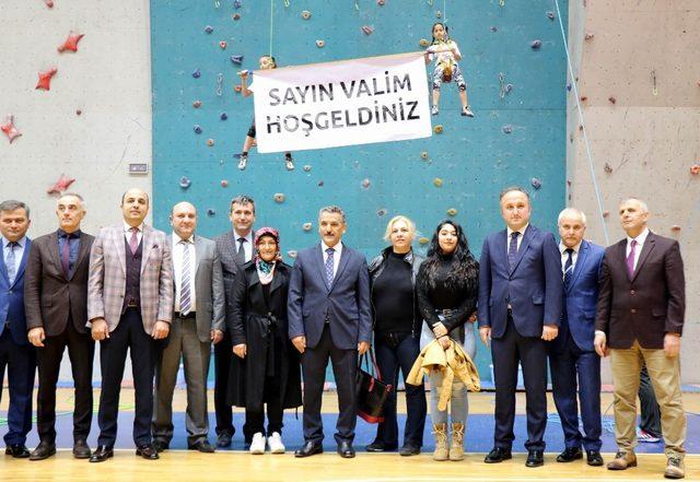 Geleceğin dağcıları Samsun’da yetişiyor