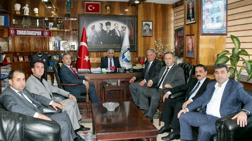 T&uuml;rkiye ve Zonguldak g&uuml;ndemini g&ouml;r&uuml;şt&uuml;ler