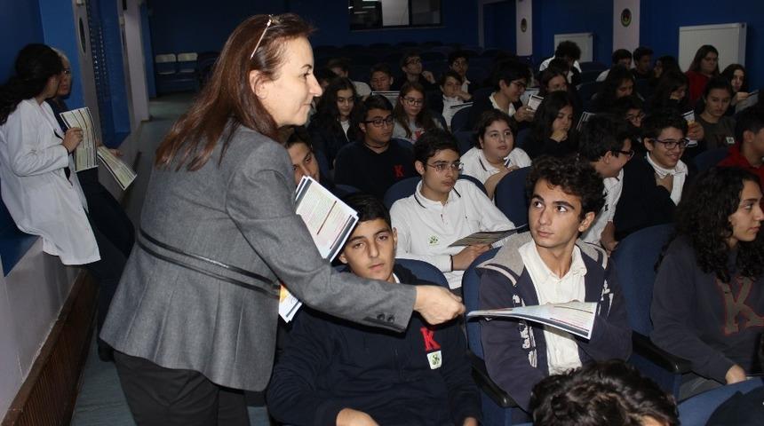 Lise &ouml;ğrencilerine organ bağışını anlattılar