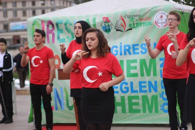 Giresun’da öğrenme şenliği başladı