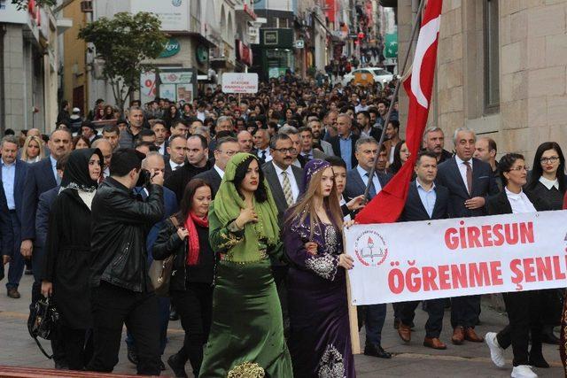 Giresun’da öğrenme şenliği başladı