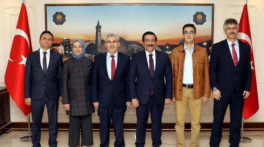 Adalet Bakanlığı&rsquo;ndan Başkan Atilla&rsquo;ya ziyaret